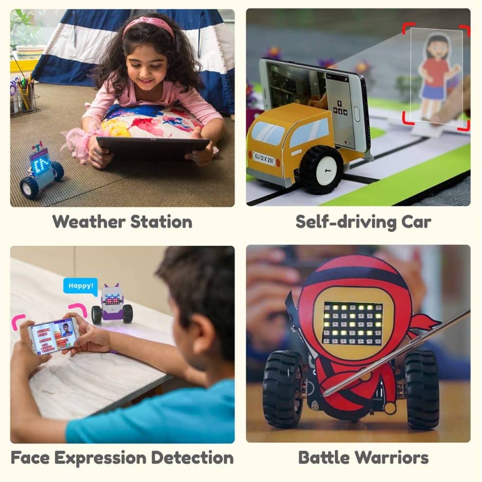Quarky Ultimate Kit - Best AI and Robotics Kit for Kids Aged 7+
