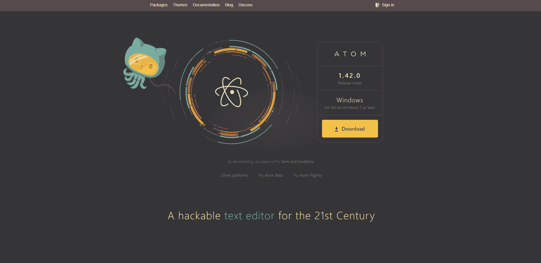 Atom Code Editor