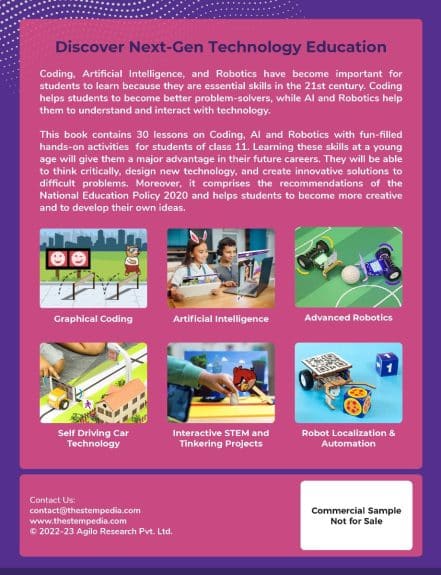 ArtificiaI Intelligence and Robotics with Python Book – Class 11