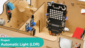 Automatic Light Control with LDR Sensor