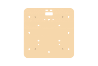 Base Top – Quarky Quadruped Kit Component