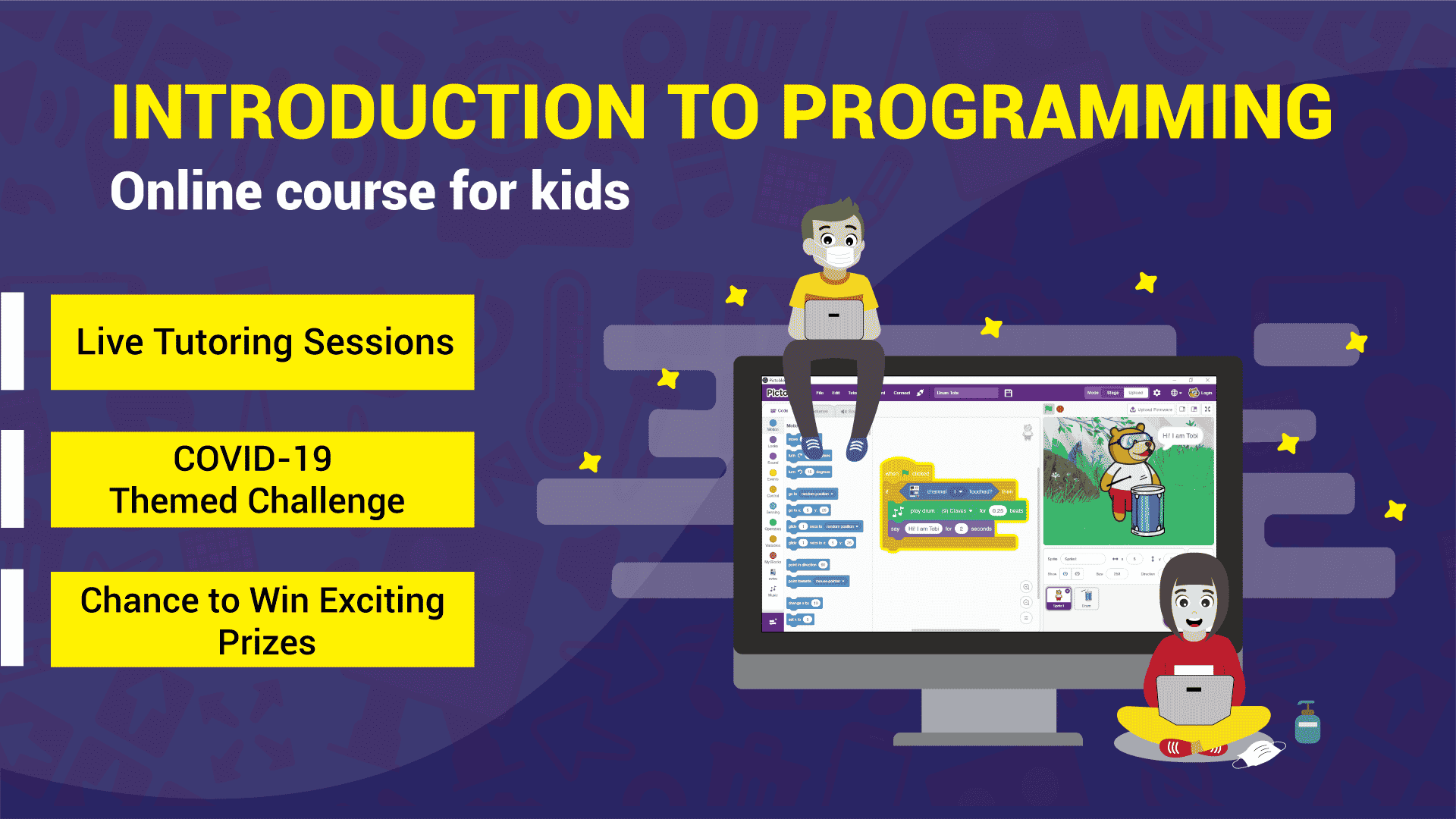 COVID-19-Online Coding Courses for Kids