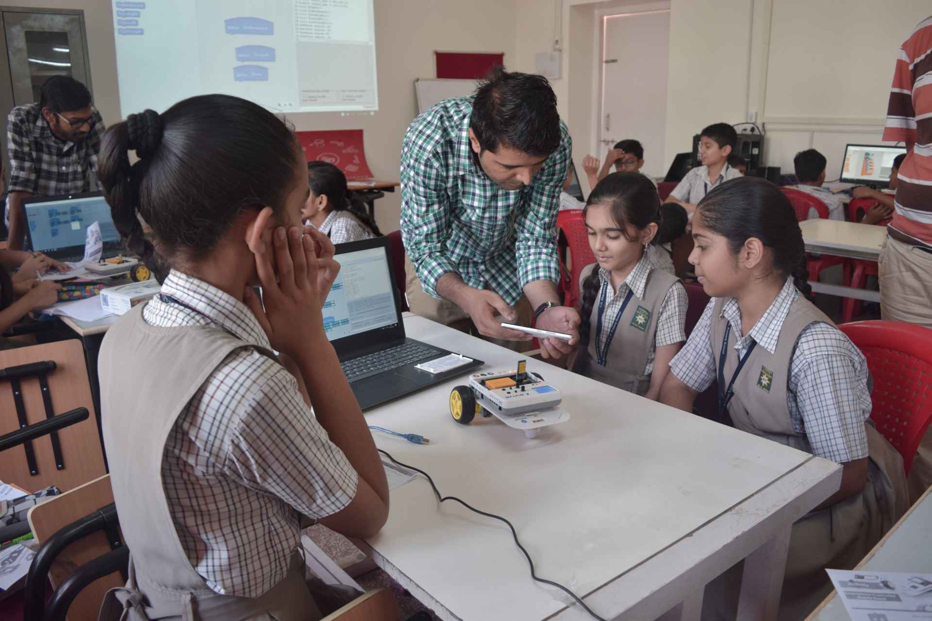 ATL Workshop by STEMpedia at A.G. High School, Ahmedabad, India