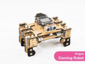 Dance Sequence with Quadruped and Music