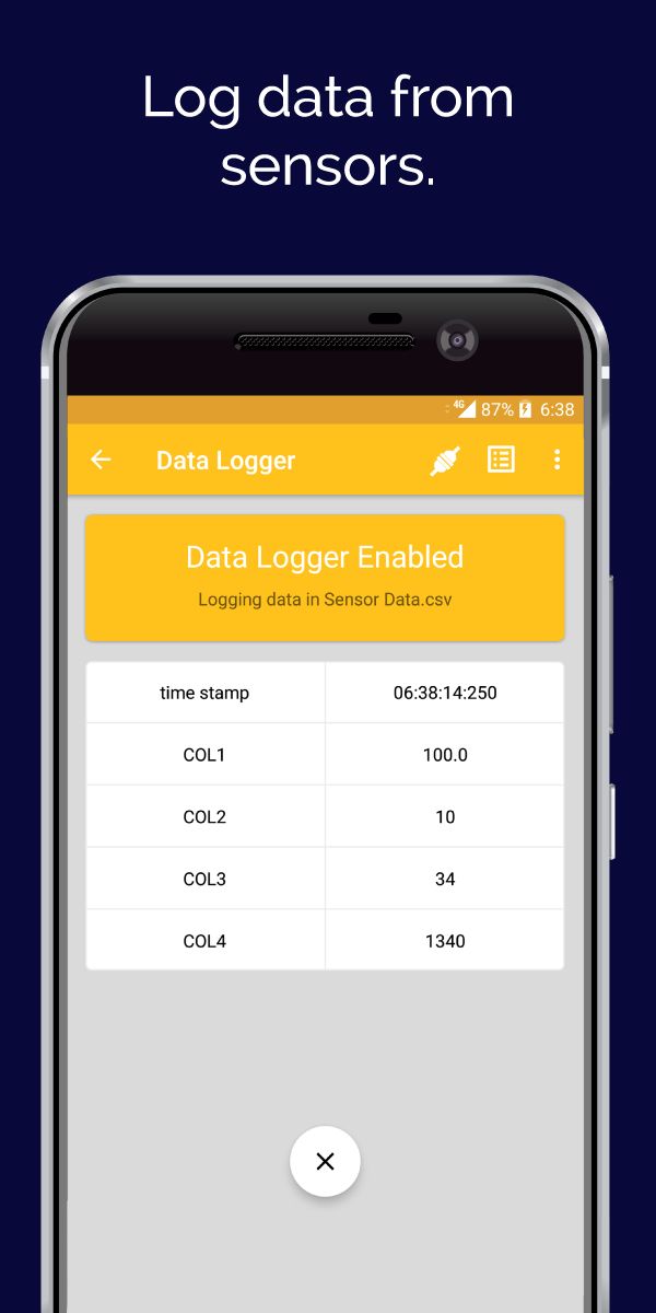 Data Logger Module - Dabble App
