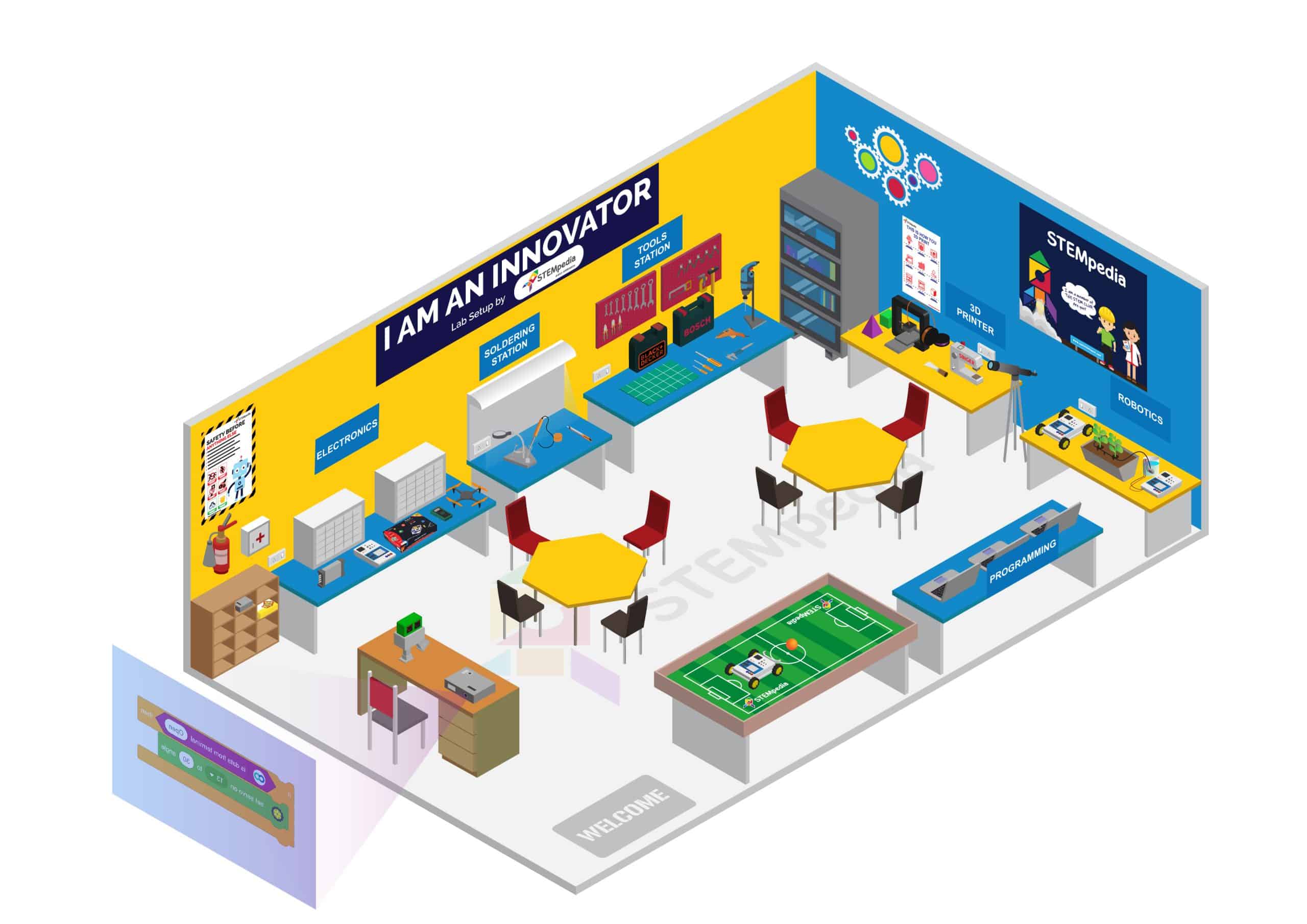 STEM Makerspace Layout