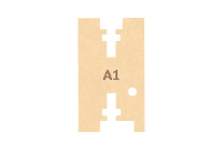 Hip Side A1 – Quarky Quadruped Kit Component