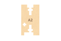 Hip Side A2 – Quarky Quadruped Kit Component