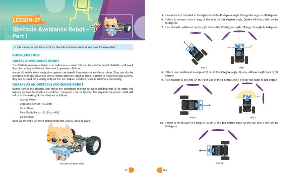 Interactive Coding, AI and Robotics Book for Class 6