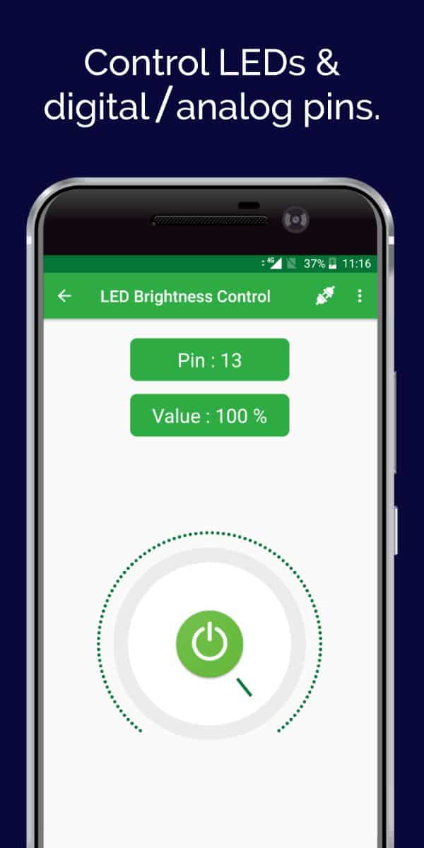 LED Brightness Module - Dabble App