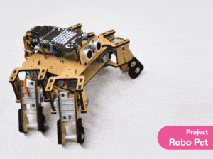 Learn How to Make a Quadruped Robot Detect and React to a Hand
