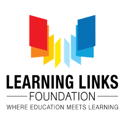 Learning Link Foundation logo, symbolizing the connection between education and learning