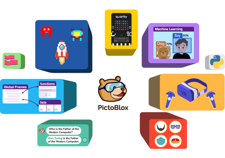 PictoBlox - Python and Block-Based AI Programming Software for Kids