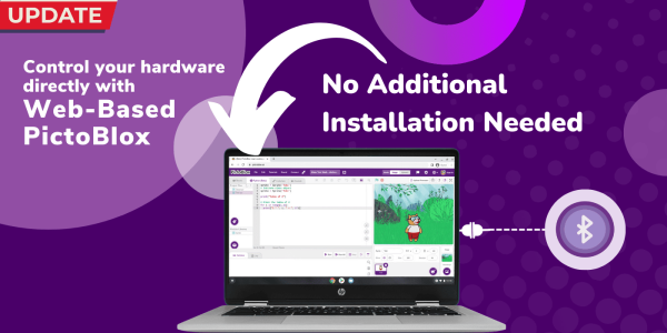 Control Hardware with Web-based PictoBlox