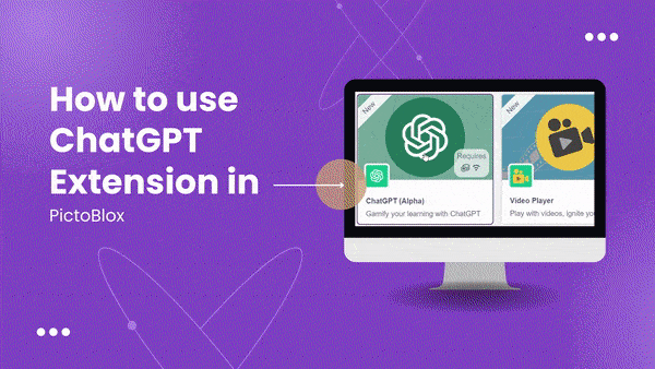 Steps describing how to add ChatGPT extensions to your project and generate responses.