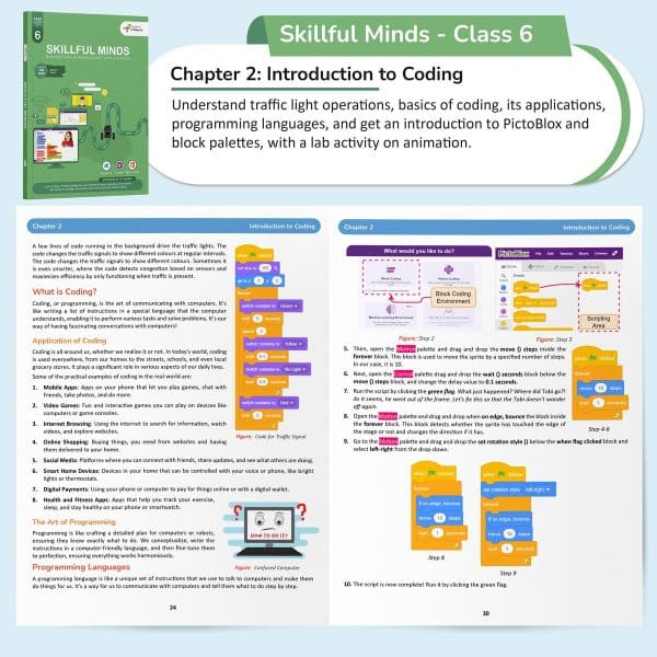 CBSE Class 6 AI, Coding, Robotics, and Computer Book