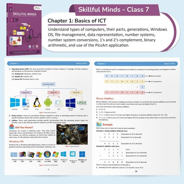 CBSE Class 7 AI, Coding, Robotics, and Computer Book