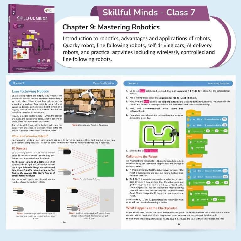 CBSE Class 7 AI, Coding, Robotics, and Computer Book