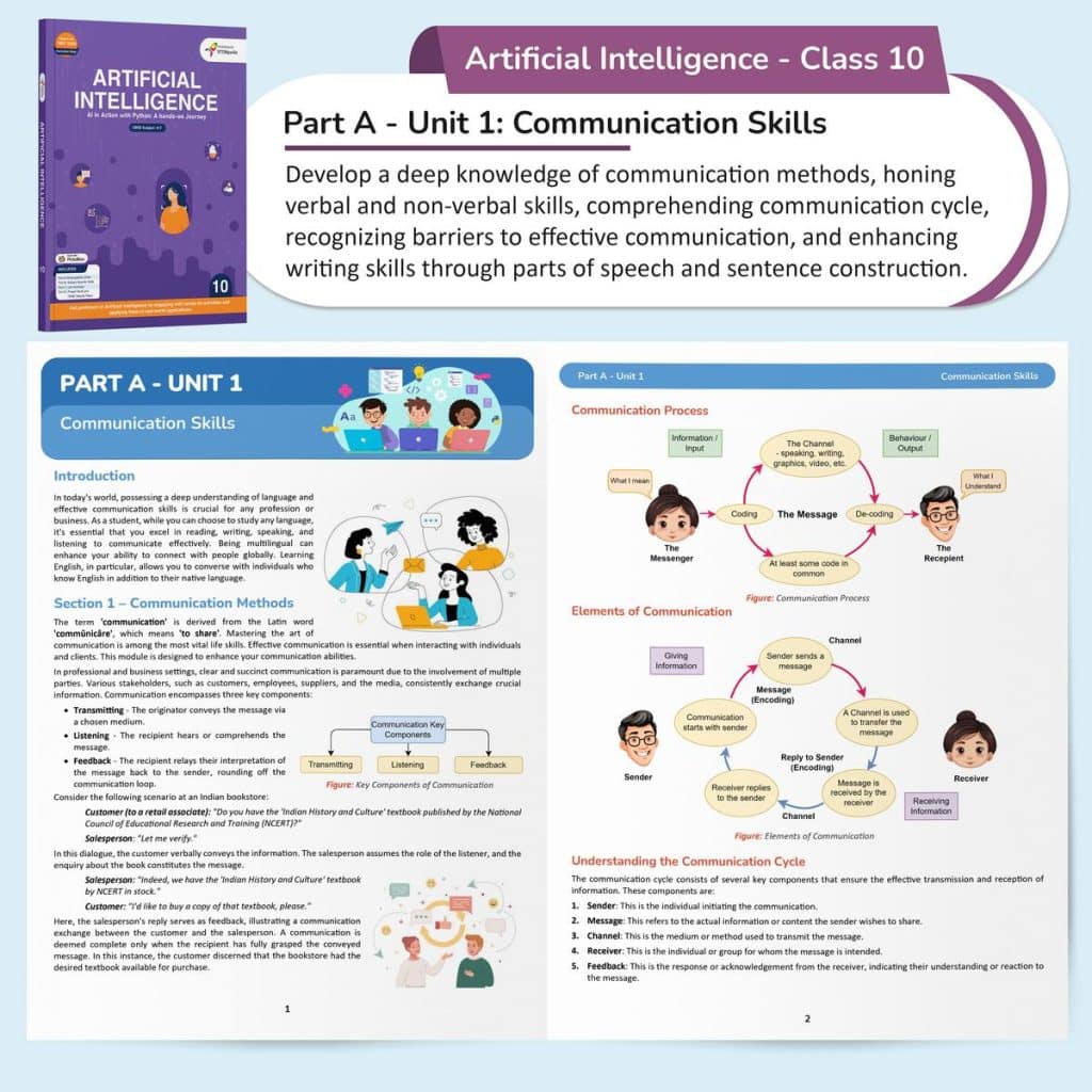 CBSE AI Book for Class 10 - Artificial Intelligence (Subject Code 417)