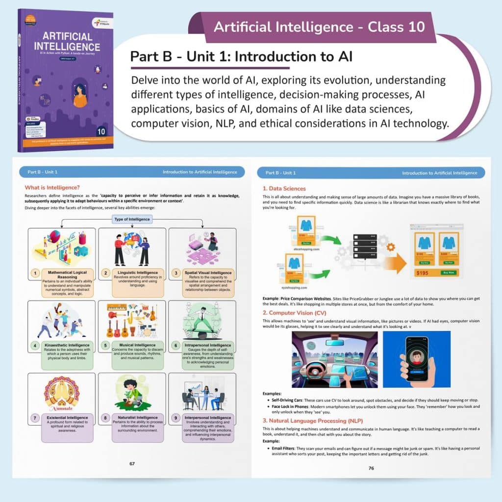 CBSE AI Book for Class 10 - Artificial Intelligence (Subject Code 417)