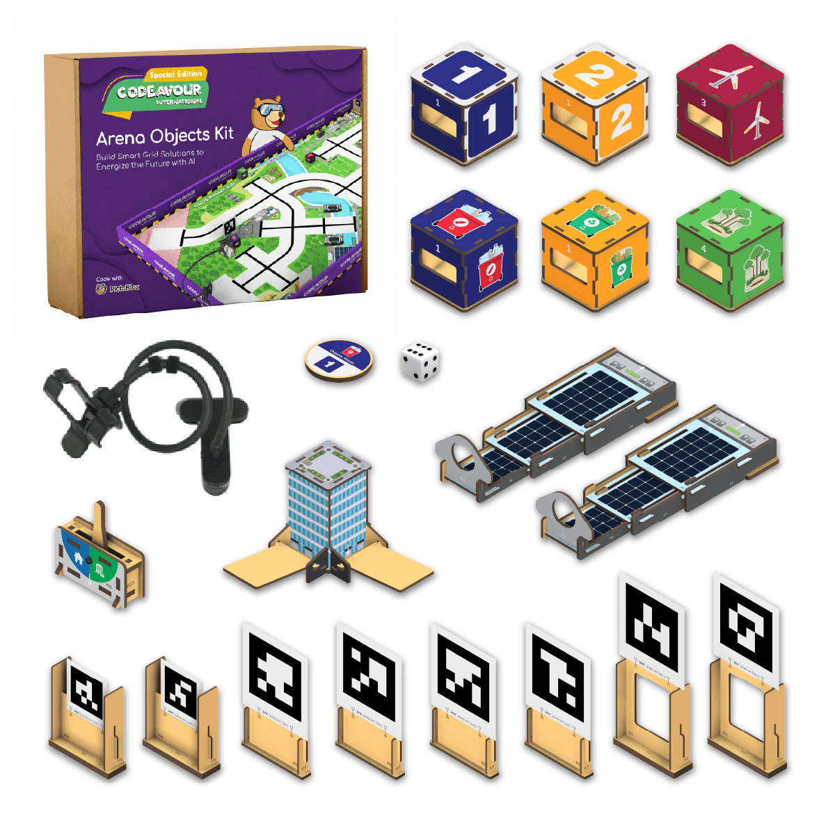 Codeavour 8.0 International Complete Arena Kit for Clean Energy AI-Robo Challenge - Image 3
