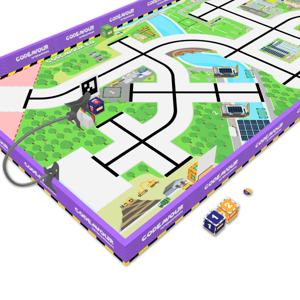 Codeavour 8.0 International Complete Arena Kit for Clean Energy AI-Robo Challenge