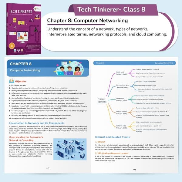 ICSE Coding, AI, Robotics and Computer Book – Class 8 | Tech Tinkerer