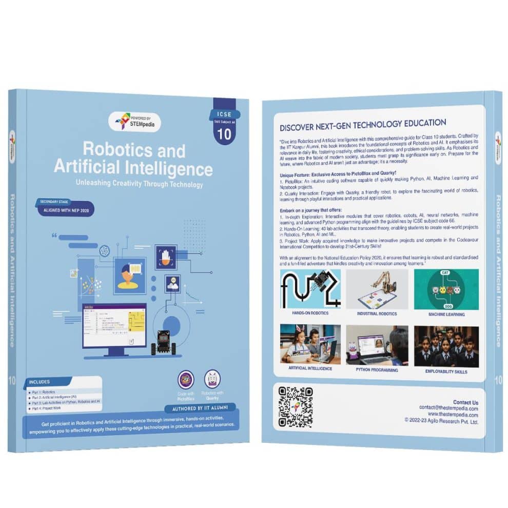 ICSE Robotics & AI Book for Class 10 - Subject Code 66