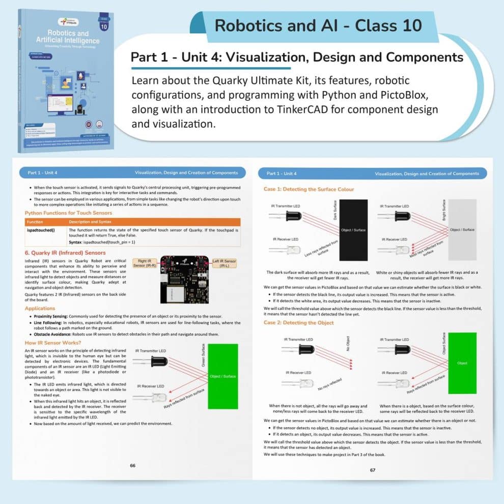 ICSE Robotics & AI Book for Class 10 - Subject Code 66