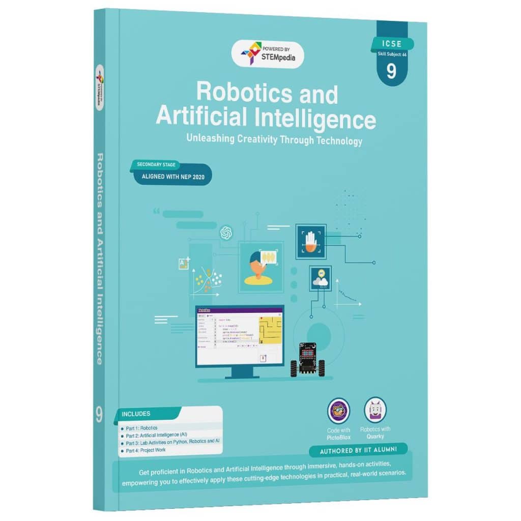ICSE Robotics & AI Book for Class 9 - Subject Code 66
