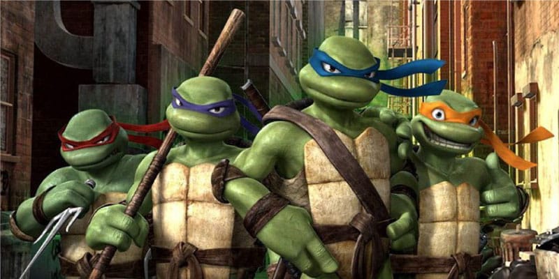 Banner of the movie 'Teenage Mutant Ninja Turtles'