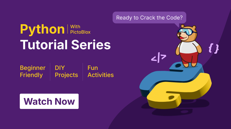 PictoBlox Python Tutorial Series