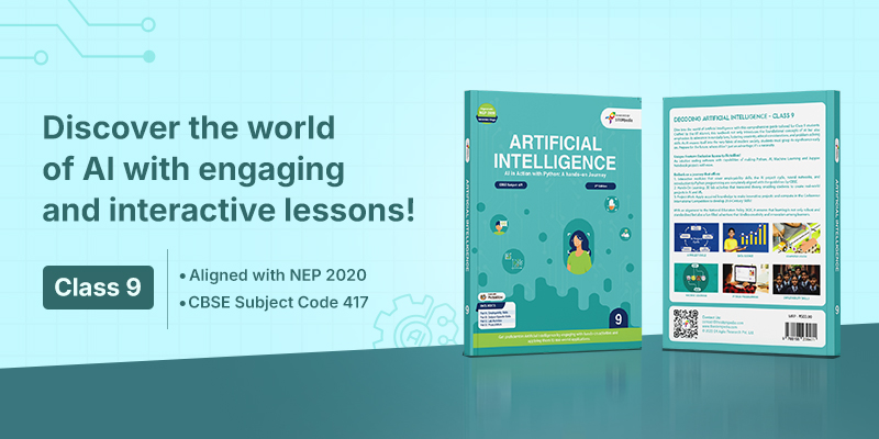 Artificial Intelligence Books for CBSE Class 9th sligned with Subject 417 and NEP 2020