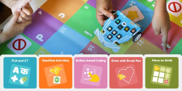 Wizbot: A Screen-Free Robot with Button-Based Coding for Kids to Teach ...