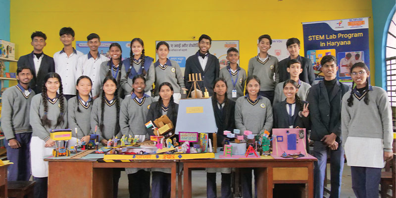 AI Projects Showcase by Students in Haryana Public Schools