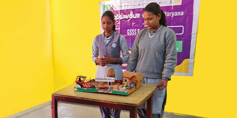 District level Project Showcasing in Haryana Public Schools