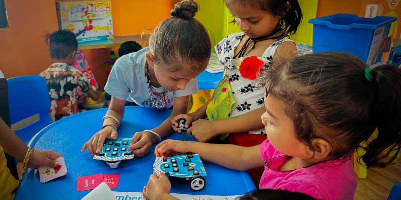 Early Childhood Care and Education in Vadodara Smart Anganwadi
