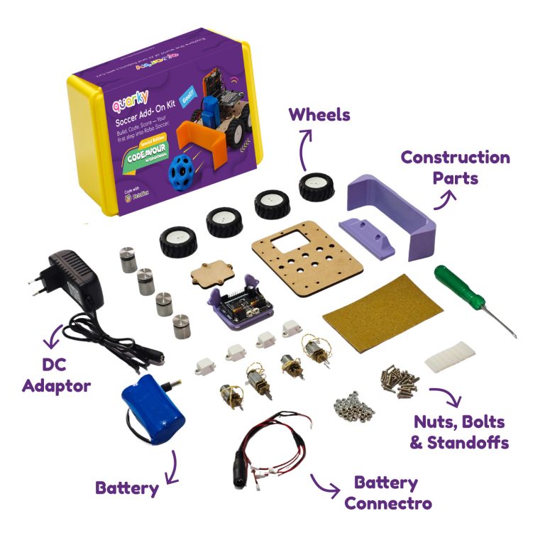 Quarky Soccer Add-on Kit - STEMpedia Products