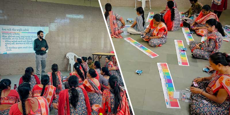 Teacher Training on FLN and CT Tools for Asha Workers in Vadodara Smart Anganwadi