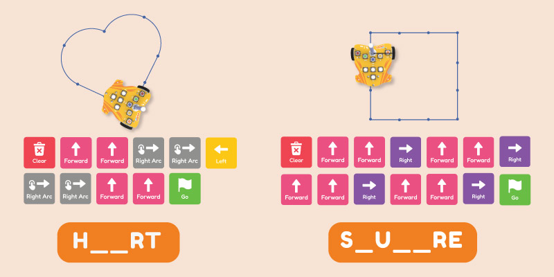 Draw and guess the word activity with wizbot maxx screen-free robot toy