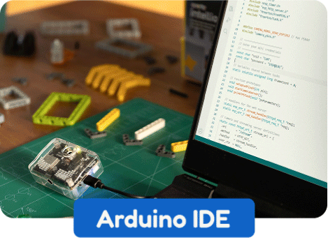Arduino IDE programming with Quarky Intellio