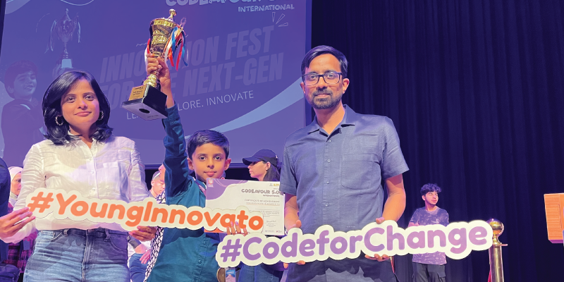 Award winning Codeavour AI project Vigilant Visor by Reyaansh Dhaagle