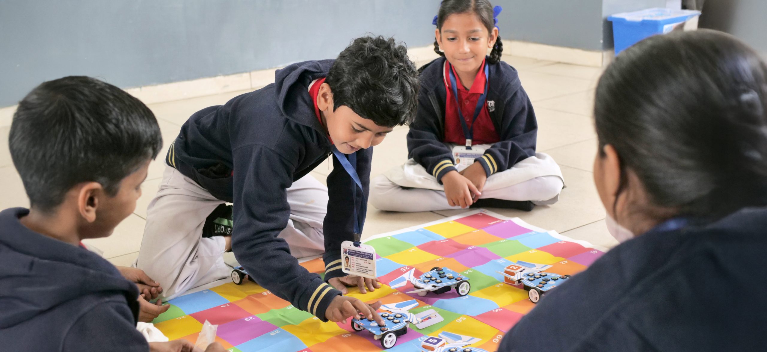 Kids engaging wizbot