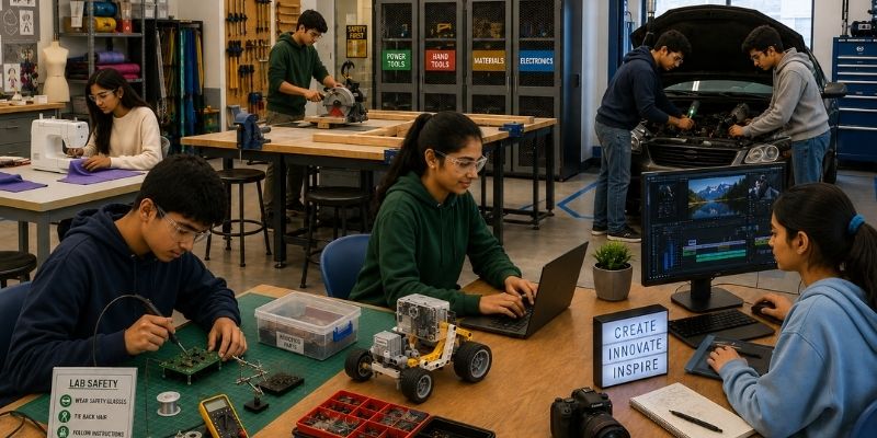 Tools for Work with Machines and Materials