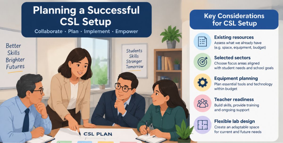 Key consideration for CSL Setup