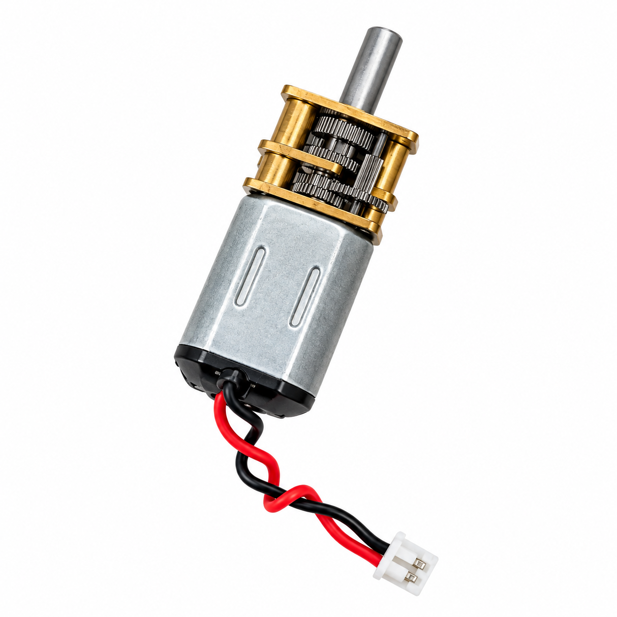 Quarky N20 Geared Motor 35-40RPM 3.3V with Wheel & Bracket - Image 3