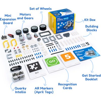 Quarky Intellio kit and Contents