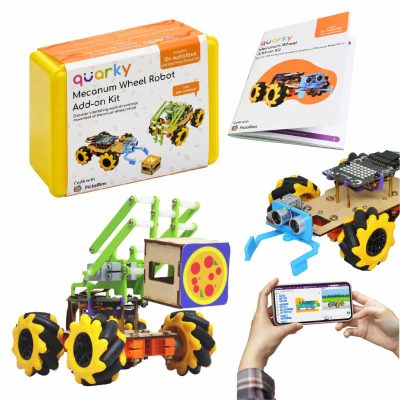 Quarky Mecanum Wheel Robot Kit for Kids - Shop Listing Image 1